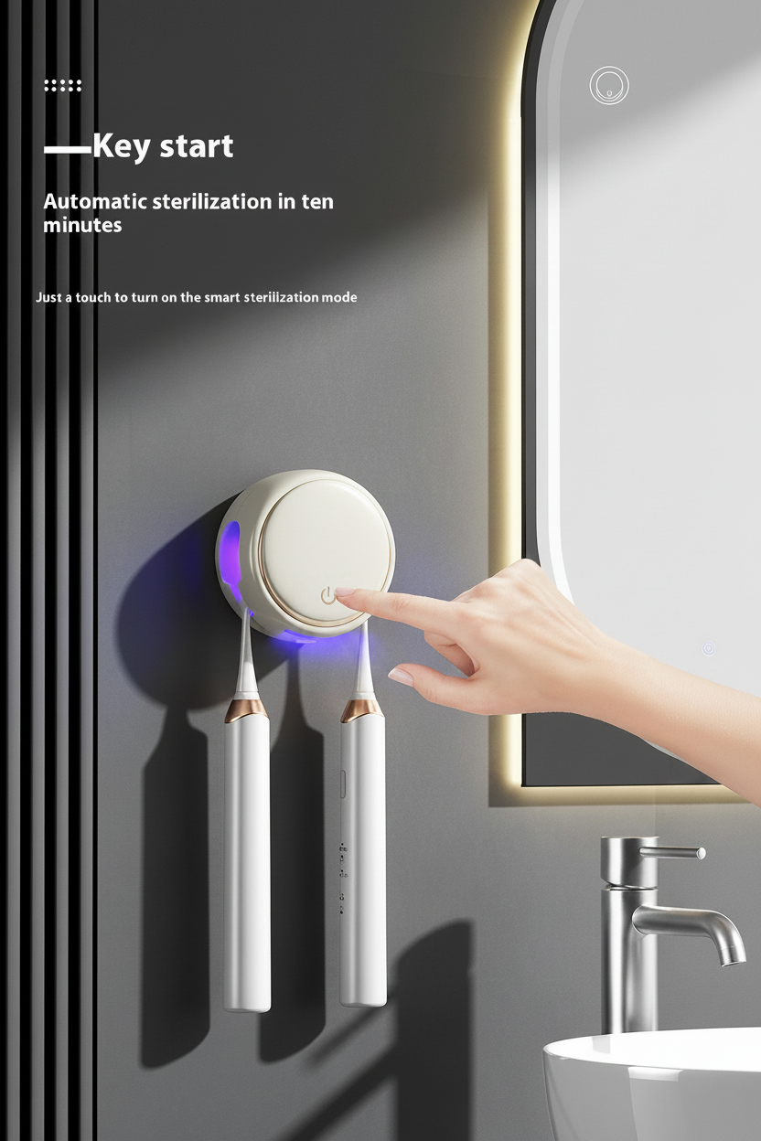 Portable UV Toothbrush Sterilizer