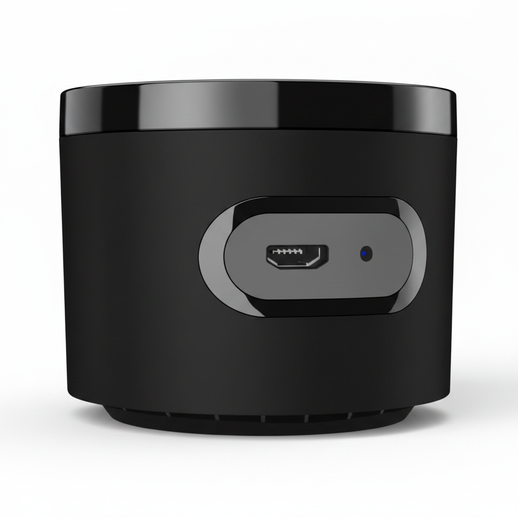 Smart Home Universal Remote Hub - rear view with USB port